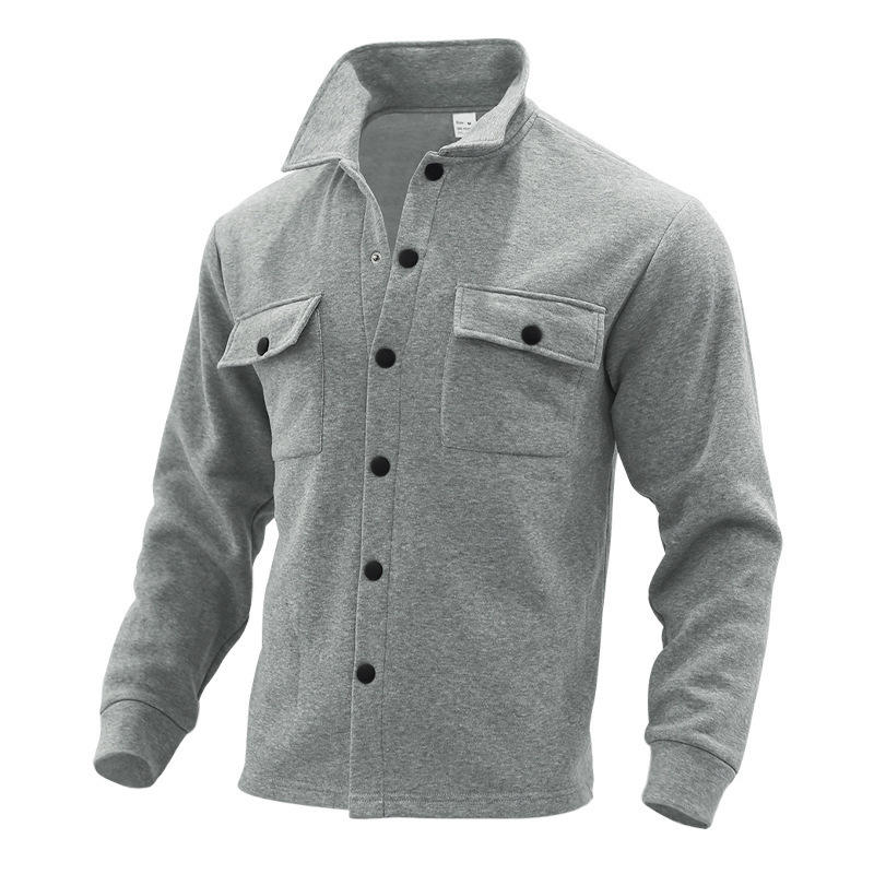 2024 Winter Neue Plüsch Mode Casual Jacken Trendy Herrenbekleidung_voghion.com