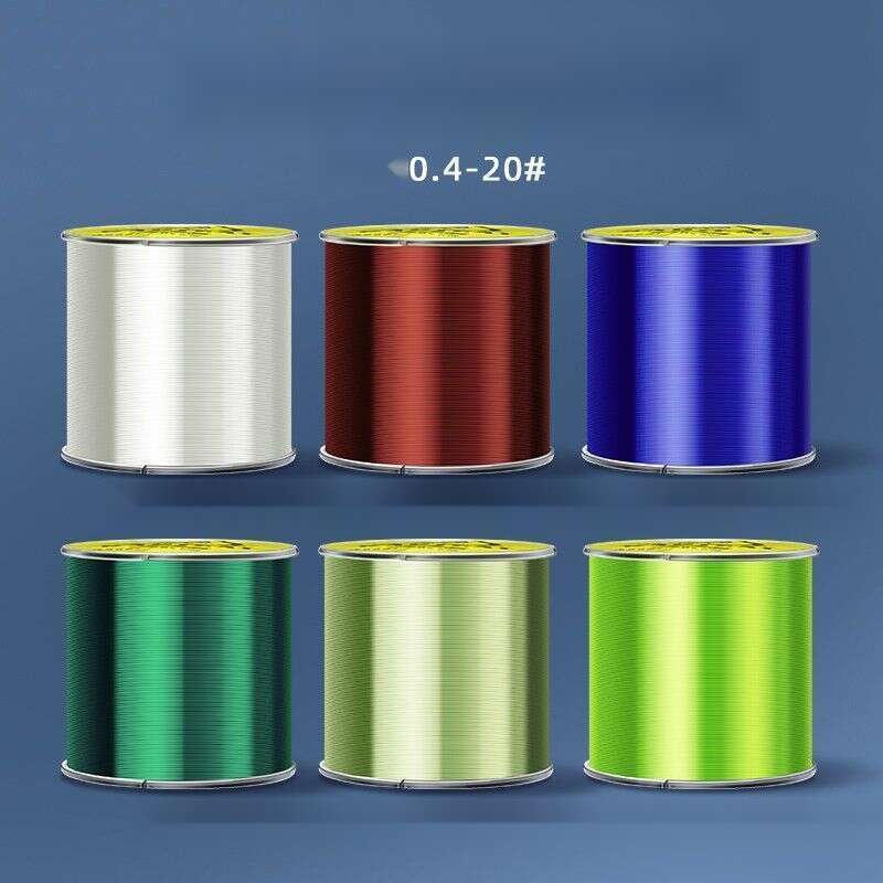 Seda crua alemã de alta qualidade, principal força de tração forte de 500 metros, linha de nylon ultramacia, linha de pesca com vara de mar_voghion.com