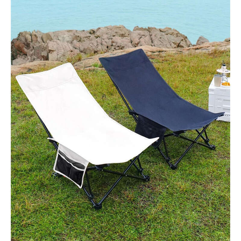 Outdoor Folding Lounge Portable Ultra Light Fishing Beach Camping, Sitting And Lying Dual-purpose Low Legged Chair,_voghion.com