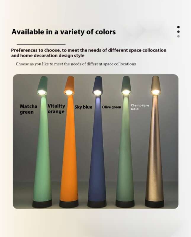 Neues Umgebungsnachtlicht, Lampe, Ins-Stil, leichter Luxus, einfache, hochfüßige, über USB wiederaufladbare Schlafzimmerdekoration, Auge_voghion.com