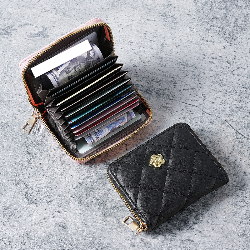 Portefeuille de poignet léger et luxueux pour femme, porte-cartes, multi-cartes, sac transfrontalier pour téléphone portable