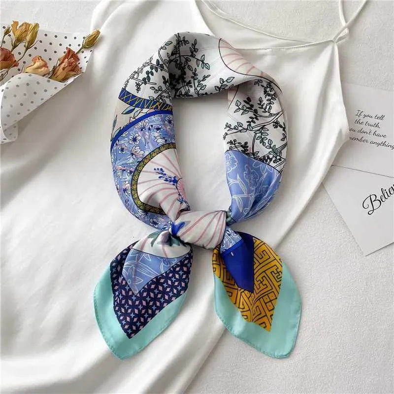 2025 Seidenschal Print Kopftuch Katze Haar Wrap Halstuch Weibliche Satin Quadrat Schal Für Frauen Stirnband Foulard Hijab_voghion.com