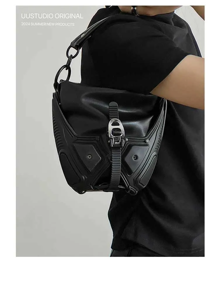 Womans Spicy Girls Umhängetasche Trendy PU Leder Handtaschen Stilvolle Punk Geldbörse Mode Y2K UmhängetaschenC241216_voghion.com
