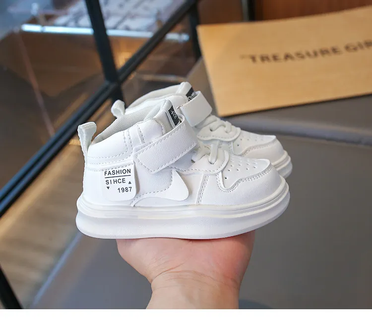 Kids Basketball For Children High Top Trainers Boys And Girls Littlesprouts Sport Running Sneakers Enfant Toddler Baby_voghion.com