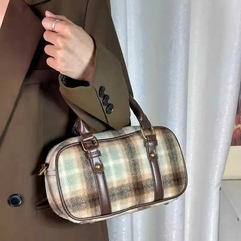 JIAERDI Vintage Brun Messenger-veske Kvinner Høst Vinter Skinn Uformelle Skuldervesker Kvinnelig Retro Hot Girl Y2k_voghion.com