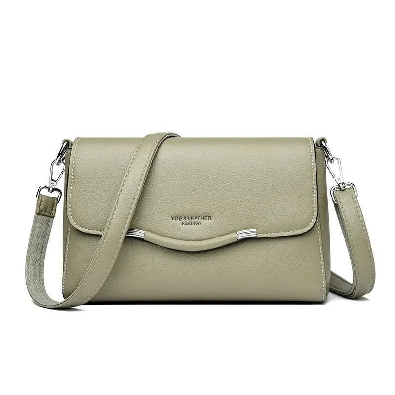 Damen Schultertasche Umhängetasche Handtasche Mit Klappe_voghion.com