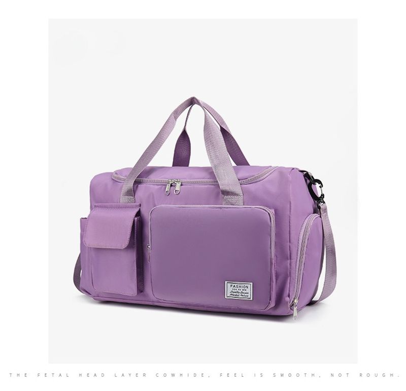 Große Kapazität Kurztrip-Tasche, Fiess-Tasche, Schwimmtraining, Yoga, Sport Trocken- und Nasstrennung, Mehrere Taschen,_voghion.com