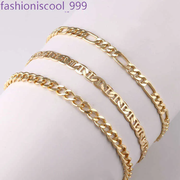 gold tennis bracelet designer woman iced out chain mens bracelets AAA zirconia sier copper white diamond chains bangles_voghion.com