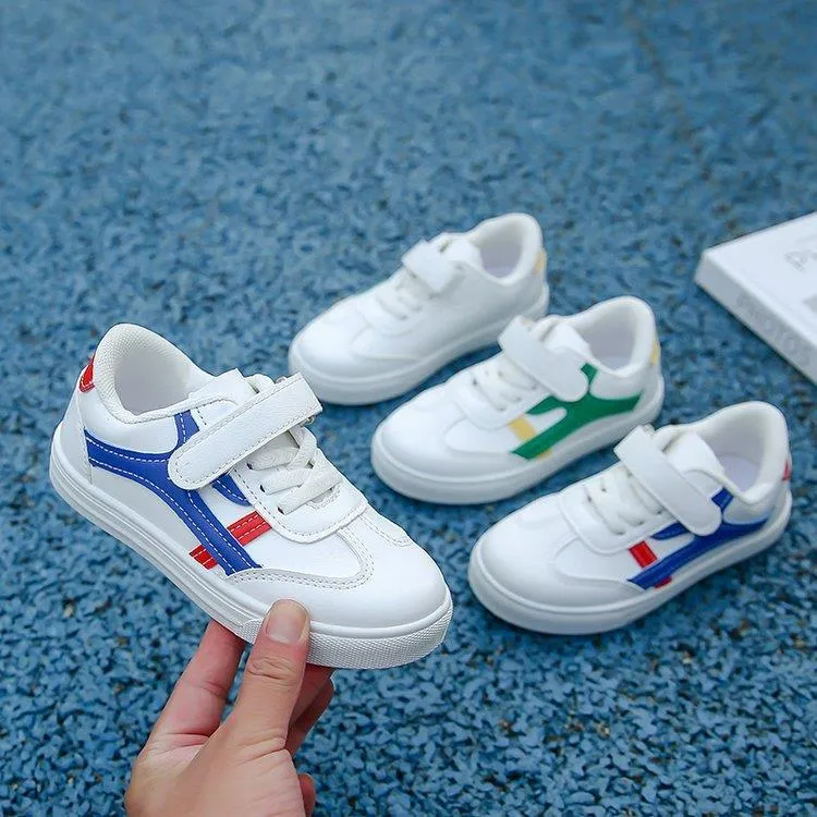 New Fashion Children's Pu Leather Kids Casual Sports Littlesprouts Boys and Girls Walking School Running Sneaker Shoes_voghion.com