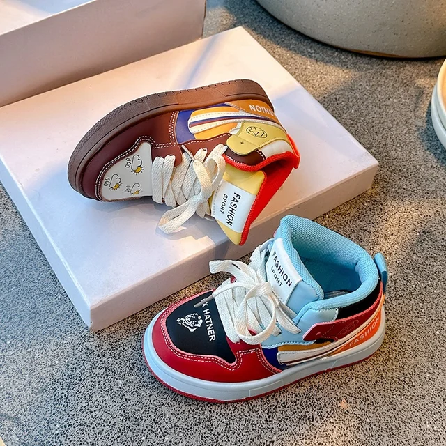 2024 Children Anti-slip Wear-resistant Casual Girls Boys Kids Soft Sole Toddler Shoes Baby Breathable Sport Sneakers_voghion.com