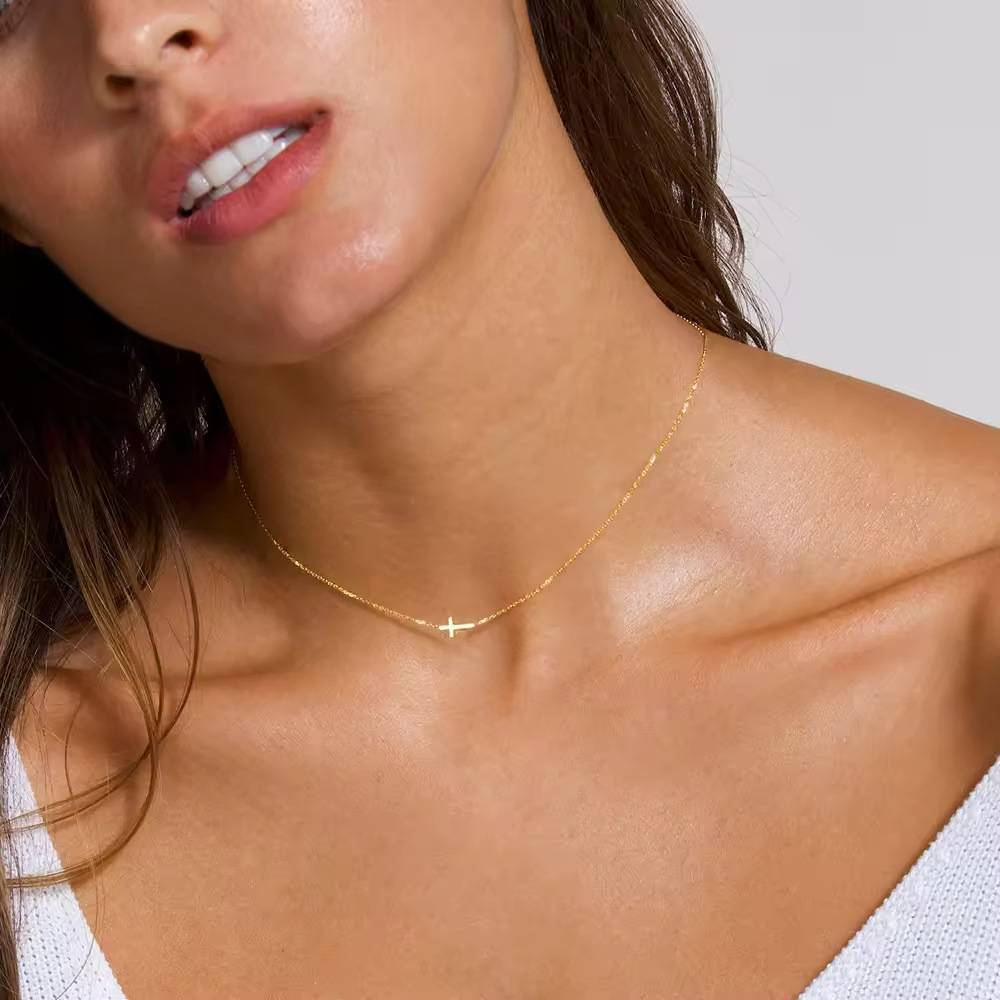 Fashion personality cross necklace for women