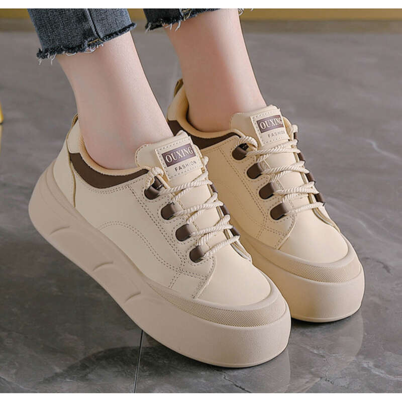 Wiosna Nowe Studenckie Casualowe Damskie Trampki 2025_voghion.com