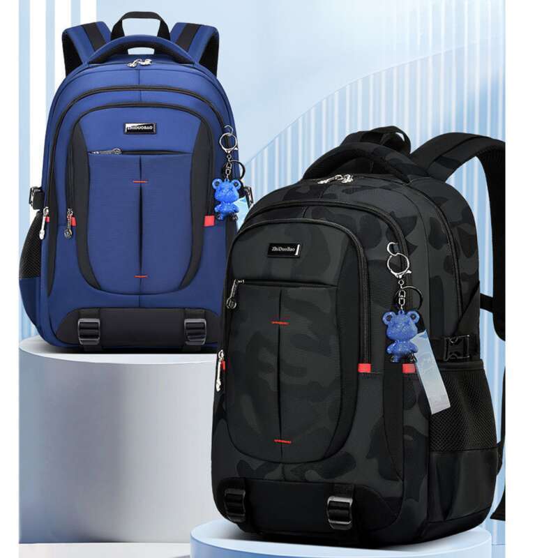 2025 Neue Junior High School Schüler Jungen, High School Schüler, Große Kapazität Rucksack Männer, Last Reduzierung Und Wirbelsäule_voghion.com