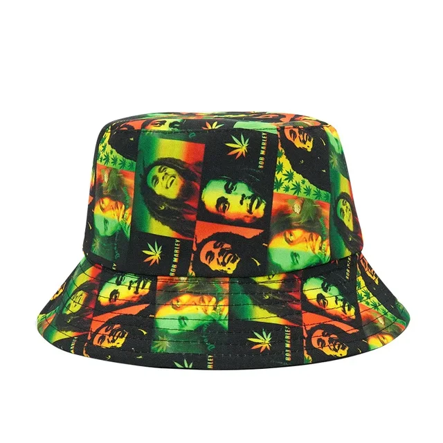 Karstā izpārdošana vasaras Su aizsardzības spainis man Sieviešu Paama cepure Prit Hip Hop Gorros Fishig zvejnieka cepure Divpusēja valkāšana_voghion.com