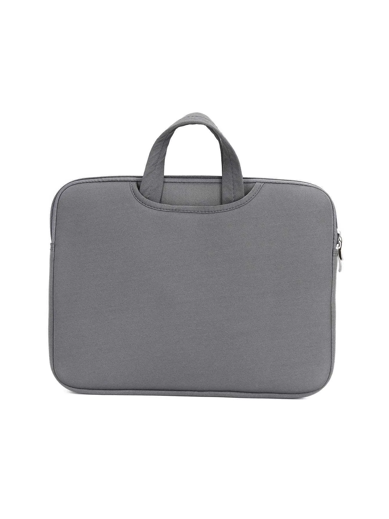 Geantă de 16 și 17 inch cu buzunarul frontal, poate ține mouse-ul Power, spațiu mare, geantă de mână pentru laptop, ușoară, Handba24111_voghion.com