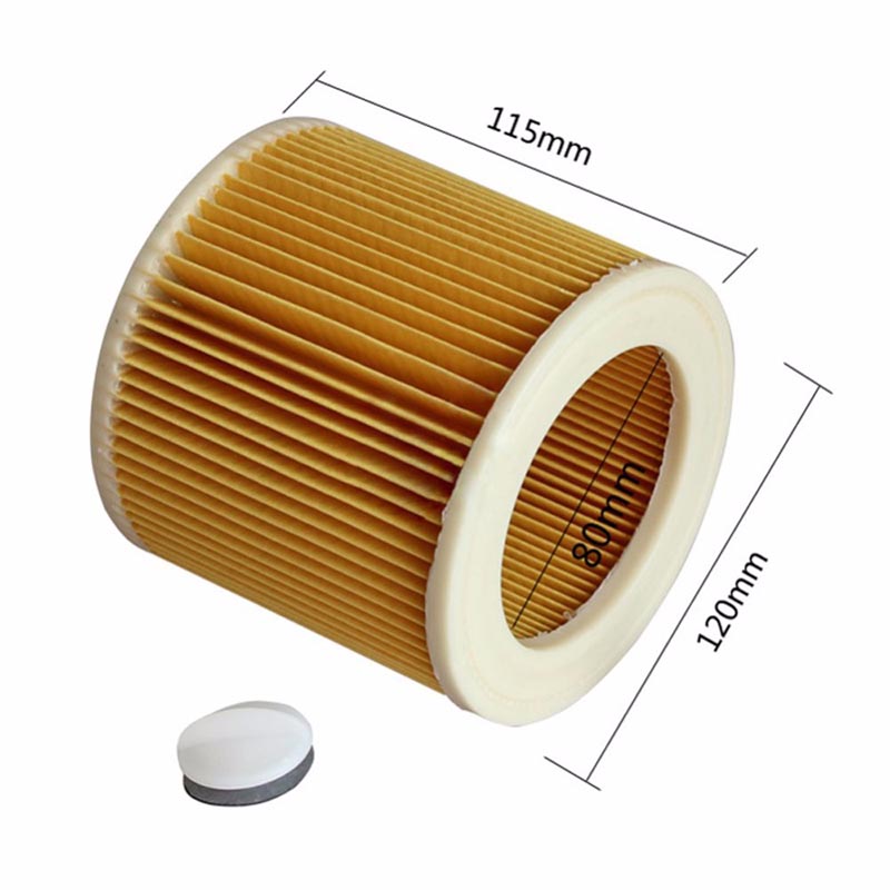 Per aspirapolvere Karcher parti cartuccia filtro HEPA WD2250 WD3.200 MV2 MV3 WD3 karcher parti filtro filtri antipolvere aria_voghion.com