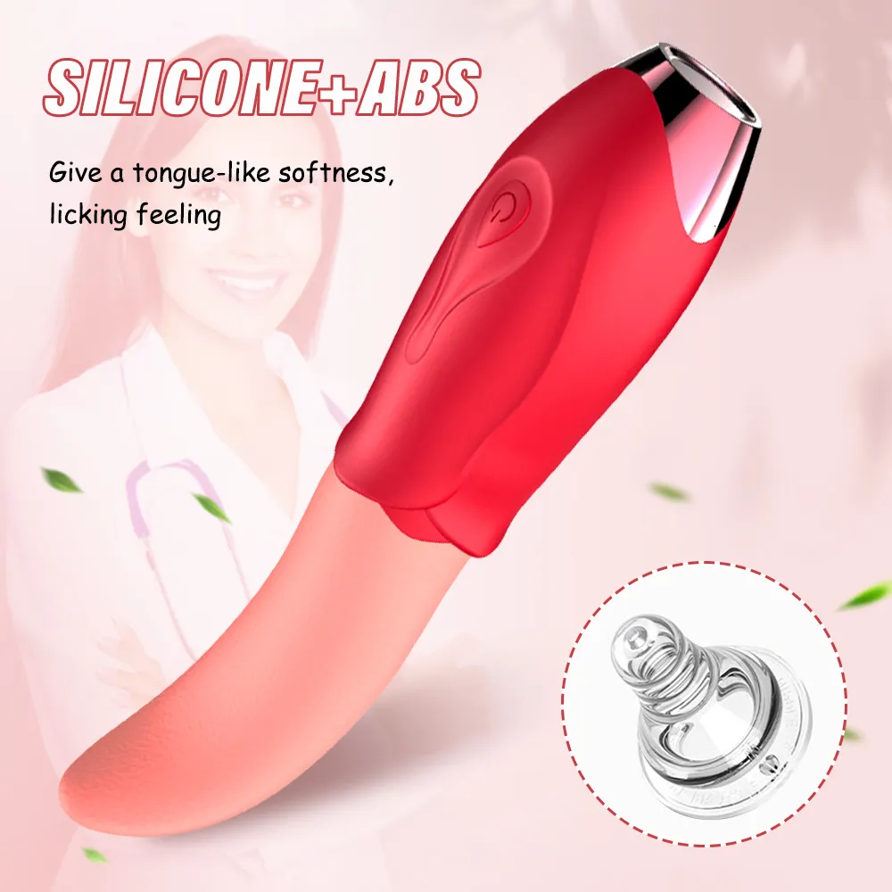 Vibratori Rose Vibratore Lecca Lingua Per Donne Orgasmo Pompino Punto G Stimolatore Clitorideo Capezzolo Femminile Recha 2024_voghion.com