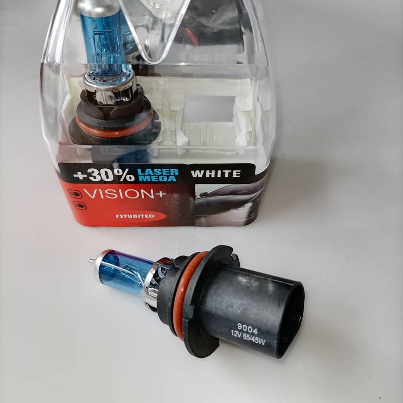 Ampoule halogène Super blanche pour phare de voiture, lampe halogène pour moto, Stock ue 9004, 12V 65/45W_voghion.com