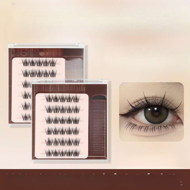 5D Nerzhaar-Falsche Wimpern, kein Kleber, selbstklebend, natürliche Karikaturaugen_voghion.com