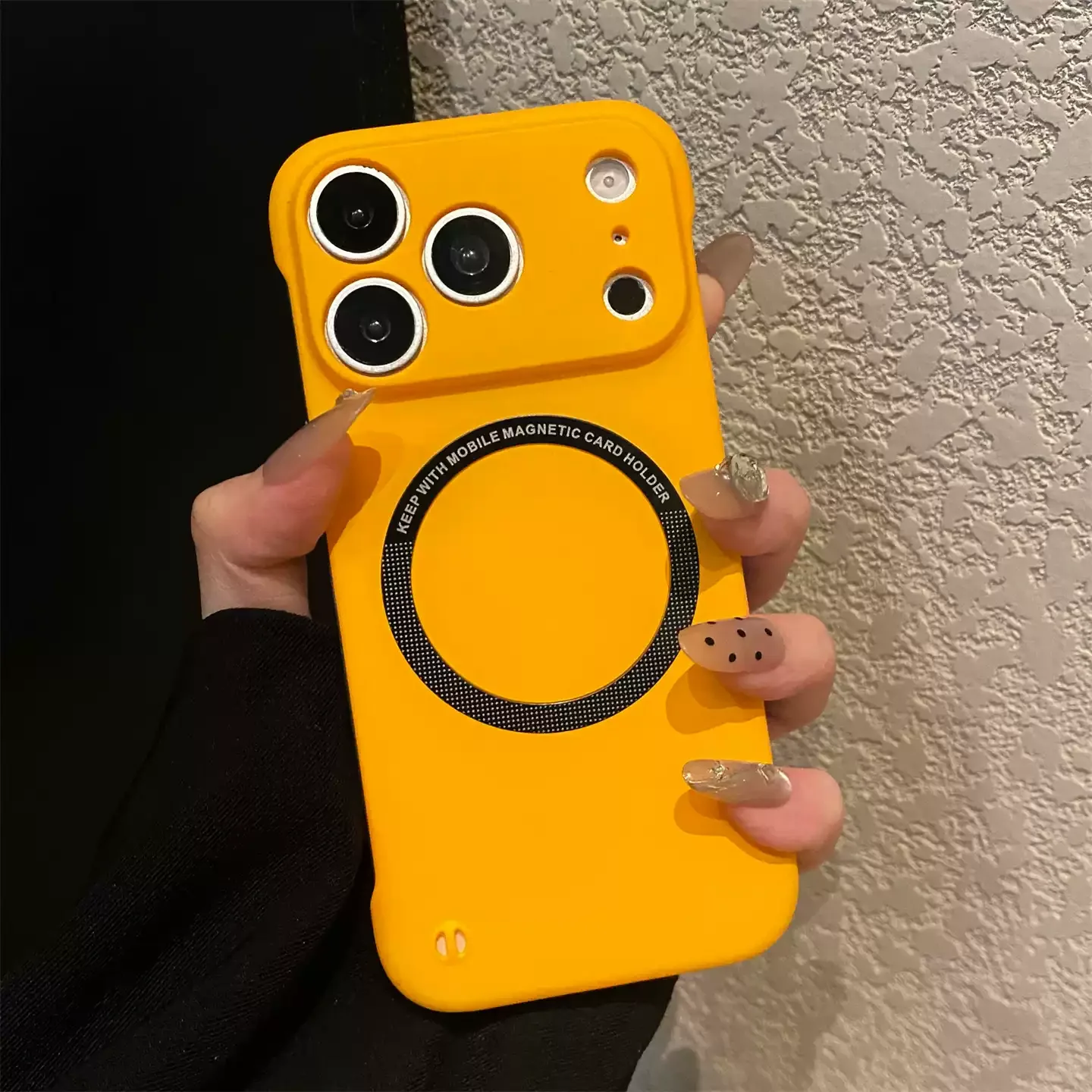 Magnetic Phone Case Slim Matte Protective Cover For Iphone_voghion.com