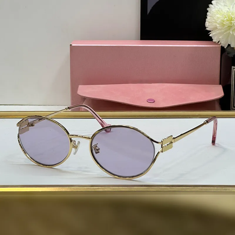 Ruhige Herrenflut Ja Rahmen Selbstbewusste Strahlung für Frauen Schöne Mui Damen Designer Sonnenbrille Hochwertige ovale Sonne Retro_voghion.com