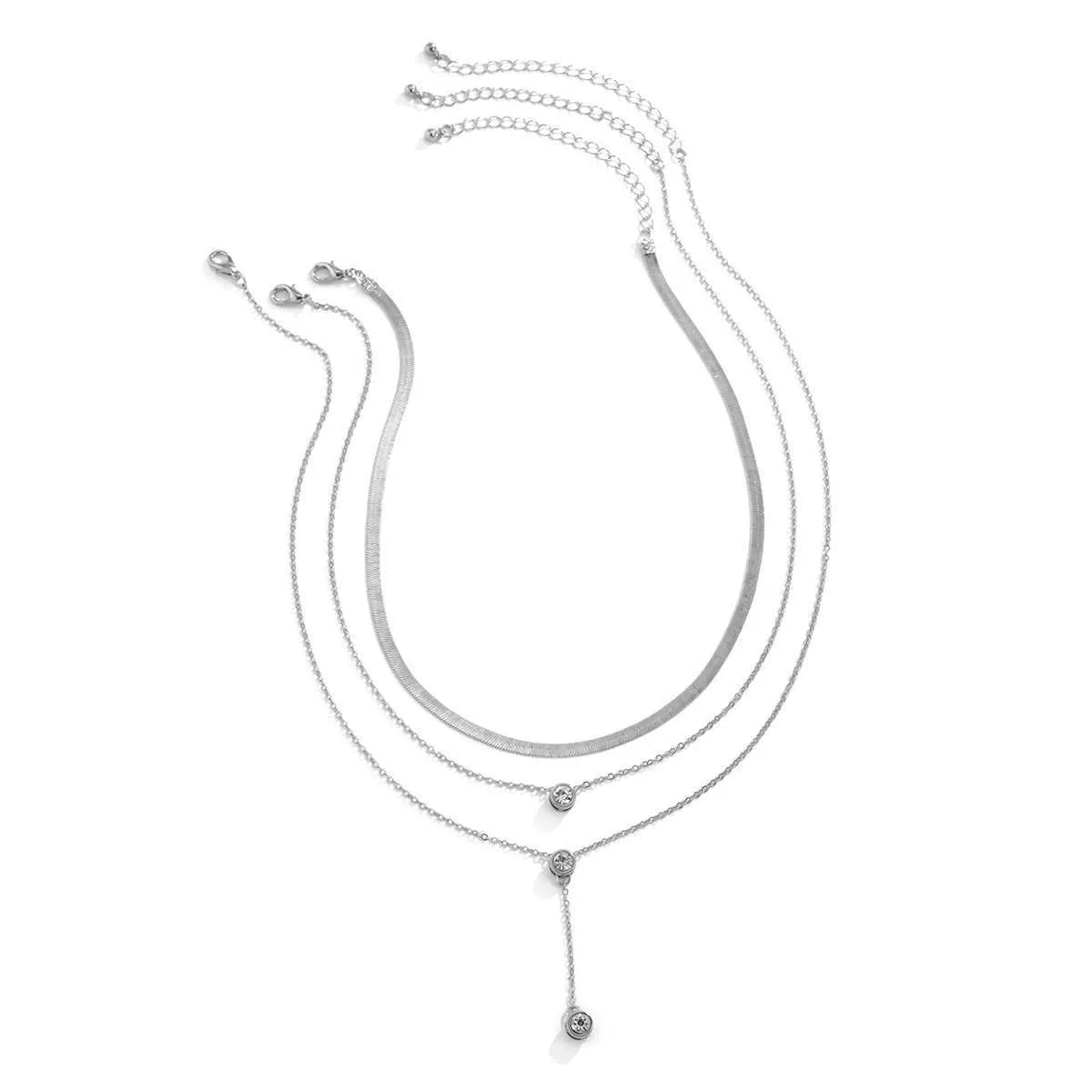 Collane Vintage Boho Oro Colore Multistrato Choker Collana Pendente Piuma per Donne Gotico Retro Encanto Collo_voghion.com