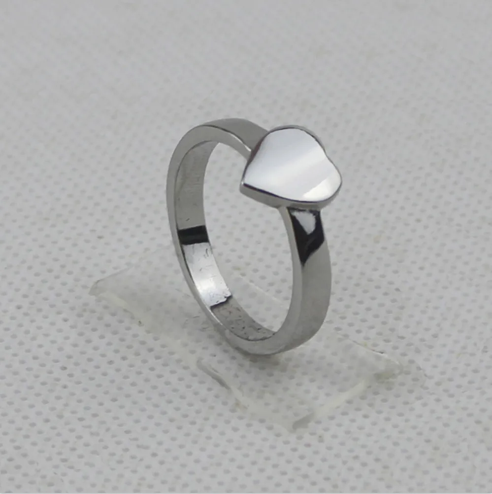 Designer Love Heart Band Rings for Men and Women Fashion Jewelry Unisex Gold Sier Rose Ring Wedding Lady Party Gift_voghion.com
