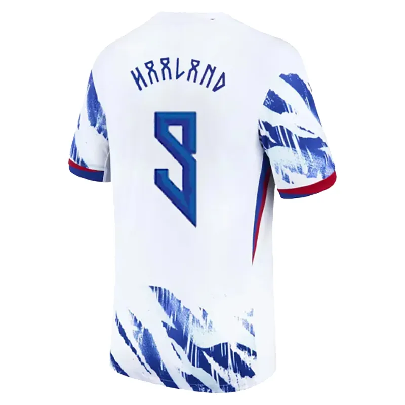 2024 NoRWaY Mens Player Soccer Jerseys National Team ODEGAARD HAALAND NUSA SORLOTH Home Away Football Shirts Adult Short_voghion.com