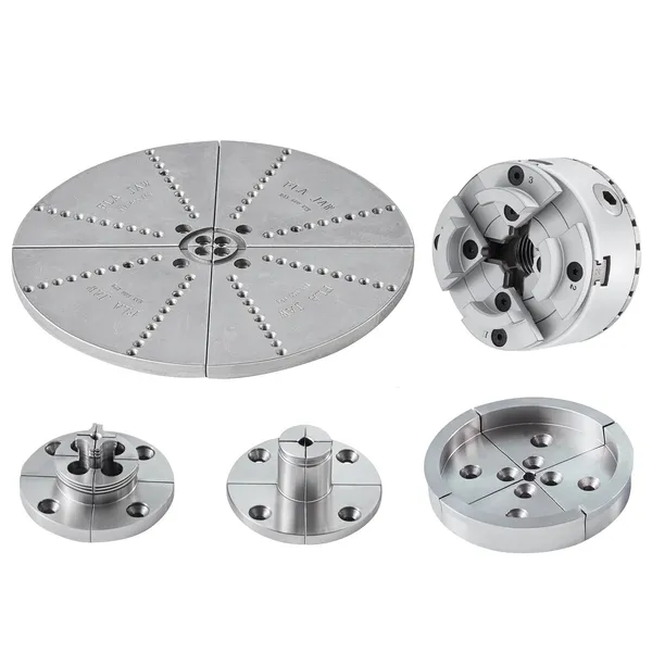 4-backen-drehfutter Für Präzise Metallbearbeitung Und Drehen_voghion.com