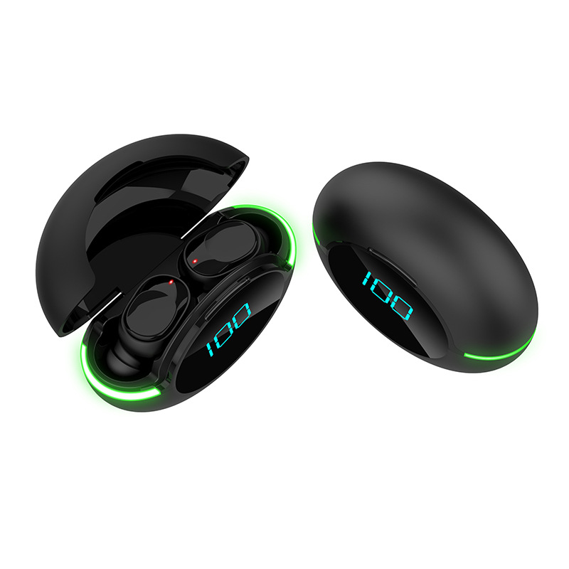 Bluetooth 5.1 Earphones Wireless Headphones Stereo Noise Canceling Sports Waterproof Headset with Microphone for IOS/Android_voghion.com