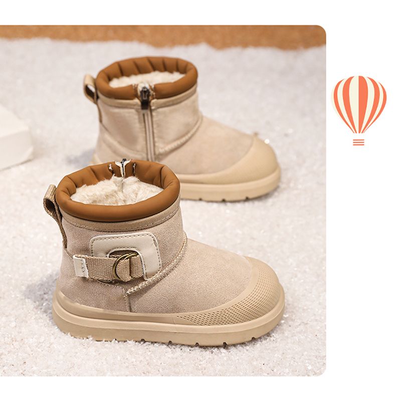 Veet Schneestiefel, Baumwolle, Wärme, Ein-Fuß-Schuhe für Herren und Damen für Kinder_voghion.com