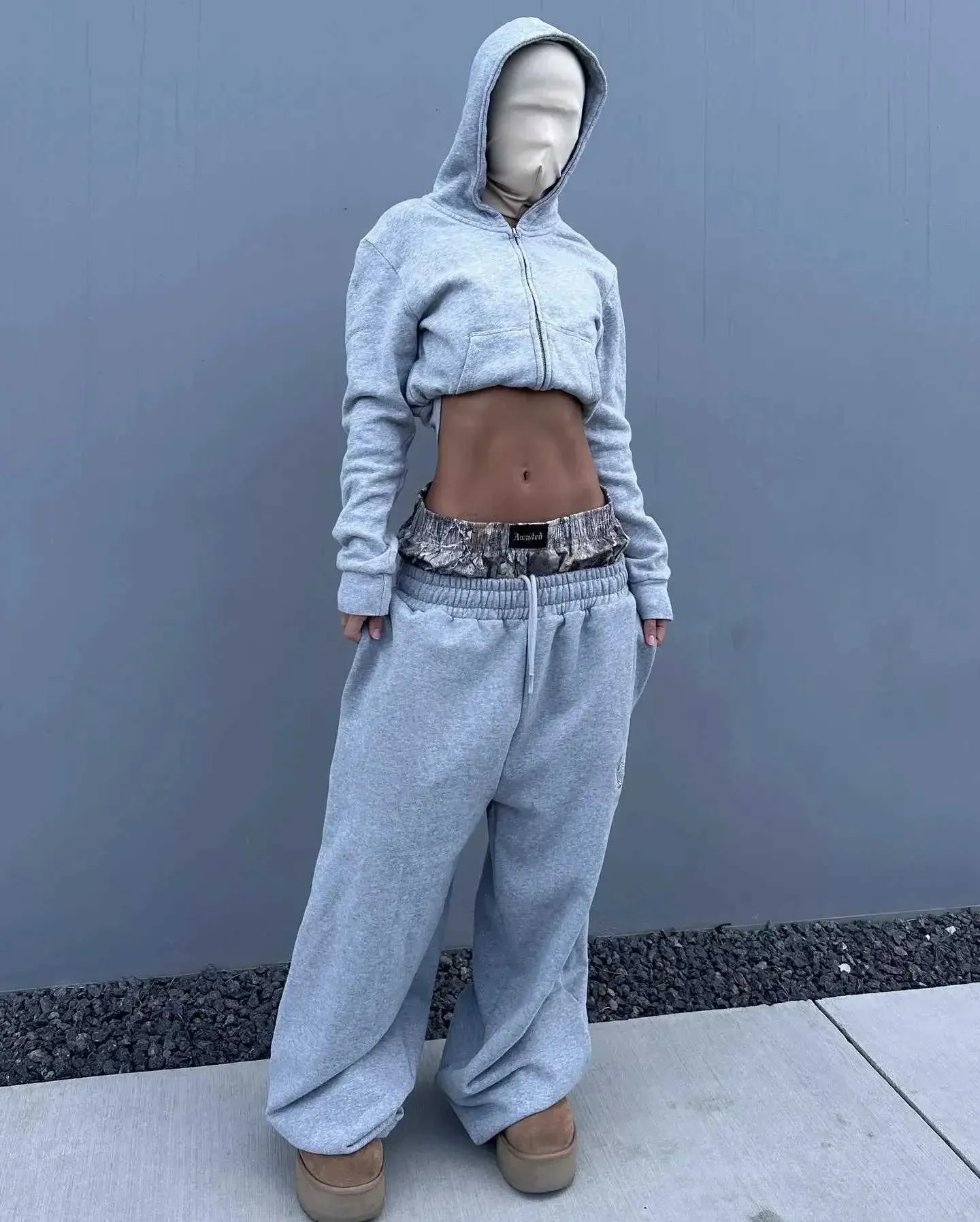 Y2K Pants Vintage Haruku Dubbel Geborduurde Taille Joggingbroek Heren Dames Hip Hop Casual Hoge Taille Wijde Pijpen Broek_voghion.com
