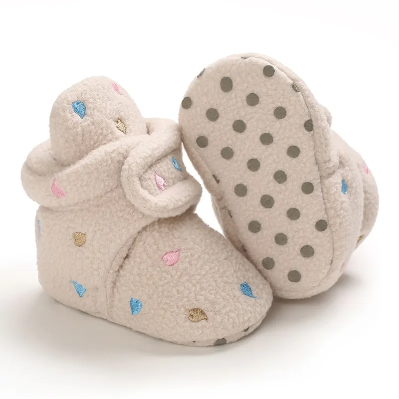 Newborn Baby Socks Boy Girl Enfant Toddler First Walkers Booties Cotton Comfort Soft Anti-slip Warm Littlesprouts Infant_voghion.com