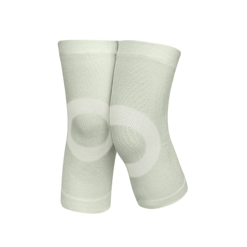 Summer thin nylon warm for sports joint windproof elderly air-conditioned room cotton knee with circular leg pads_voghion.com