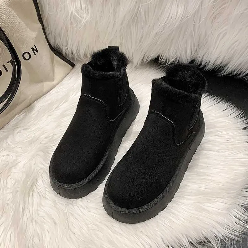 Neue Winter-Schneestiefel aus verdicktem Plüsch, warm, einfach und vielseitig, bequeme Baumwollschuhe M241005_voghion.com