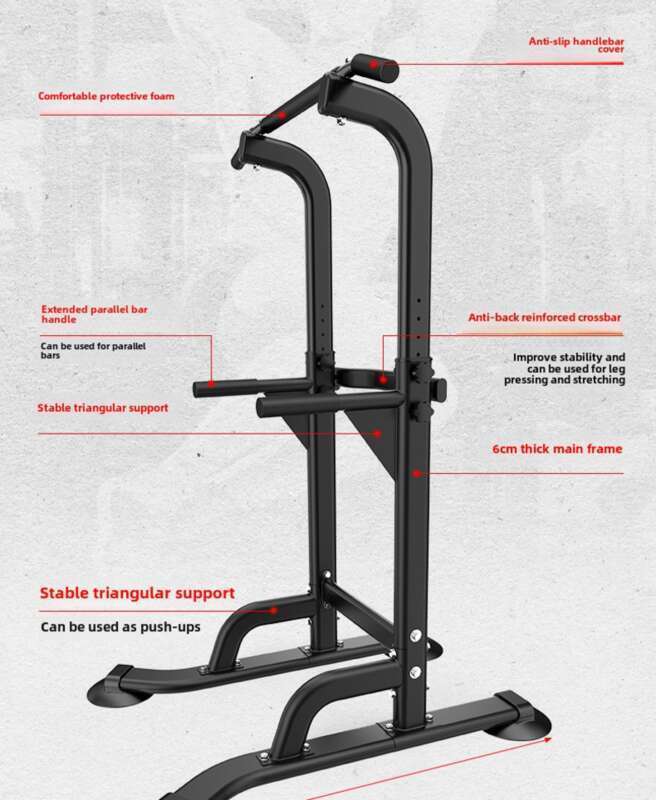 Home Fitness Worry Free: Horizontal Indoor Pull-up, Floor Standing Horizontal Bar, Convenient And Practical_voghion.com
