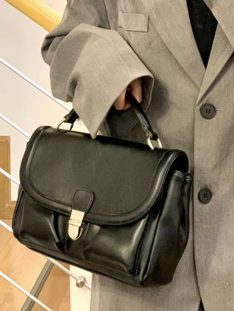 Einschultriger, vielseitiger Pendler-Handheld-Postman Doctor 2024, neue Aktentasche mit großer Kapazität und Textur,_voghion.com