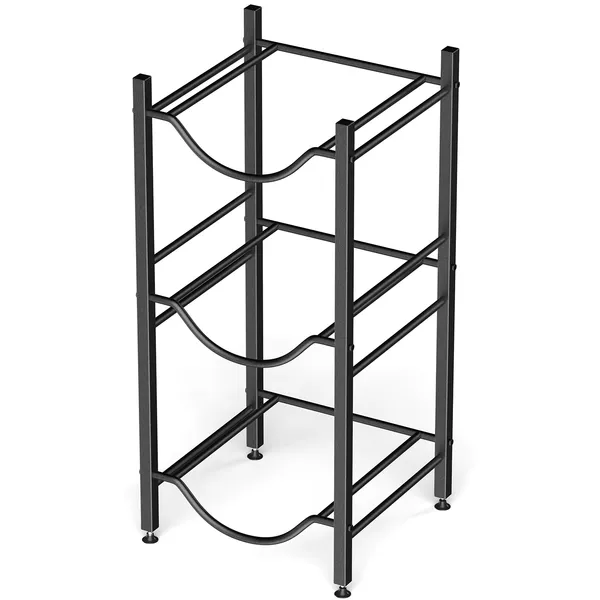 5 Gallon Water Jug Holder, Heavy Duty Steel, Storage Rack For Kitchen, Home, Office, Pantry_voghion.com