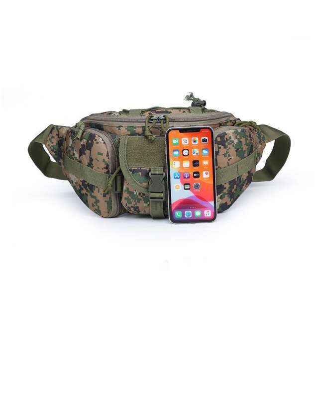 Utomhussport D5 Trippelverktygsväska Mobil Mini Arméfläkt MOLLE Expansion Bekväm Användning Multifunktionell Väska_voghion.com