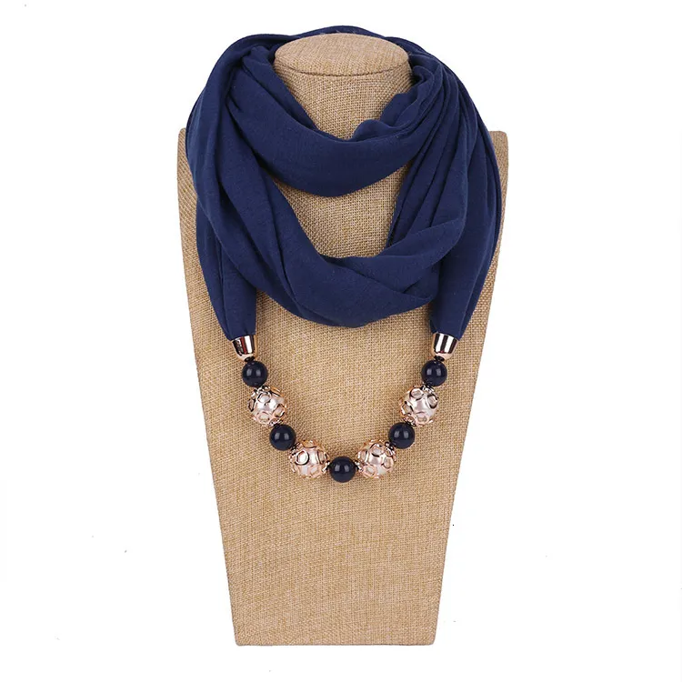 Collier simple et frais de style coréen, petit foulard en soie douce pour protection du cou et protection solaire, printemps-été pour femmes_voghion.com