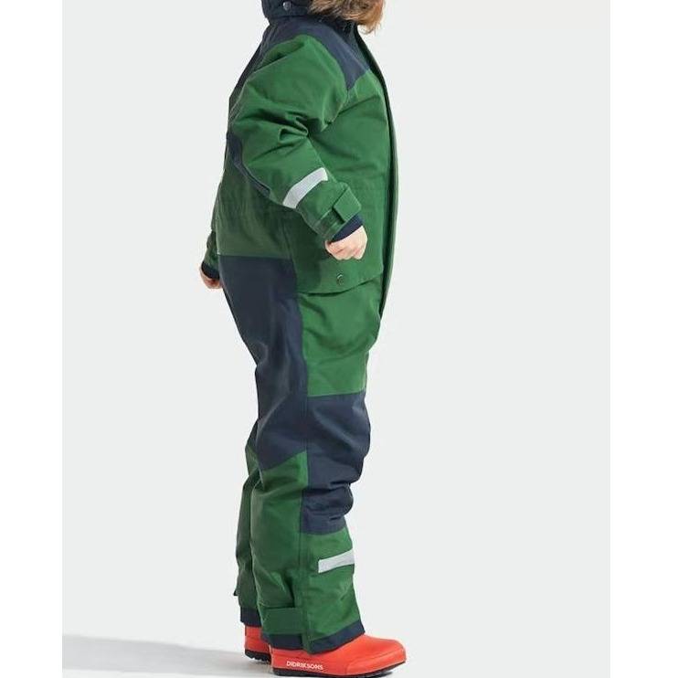 Tuta da sci invernale per bambini, monopezzo, per ragazzi e ragazze, antivento, calda, riflettente, impermeabile, per sci e snowboard all'aperto._voghion.com