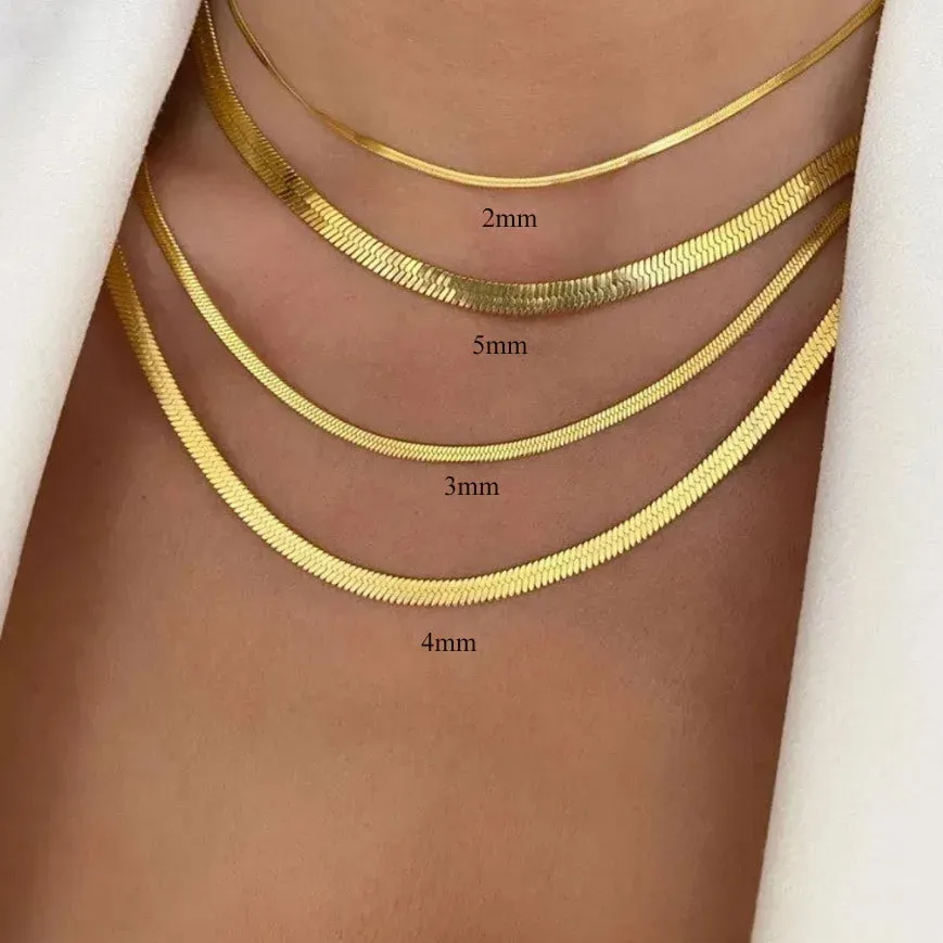 Collana da uomo in acciaio inossidabile con catena a maglie cubane, stile classico, per uomo e donna_voghion.com