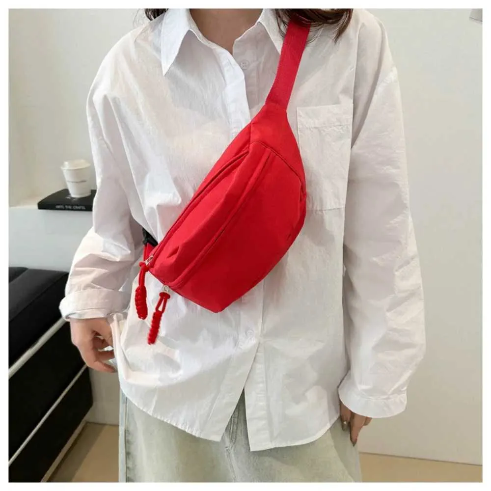 Chest Banana Women Sg Crossbody Pack Canvas Running Waist Bag Casual Fanny Packs Sport Half Moon Belt Ba241021_voghion.com