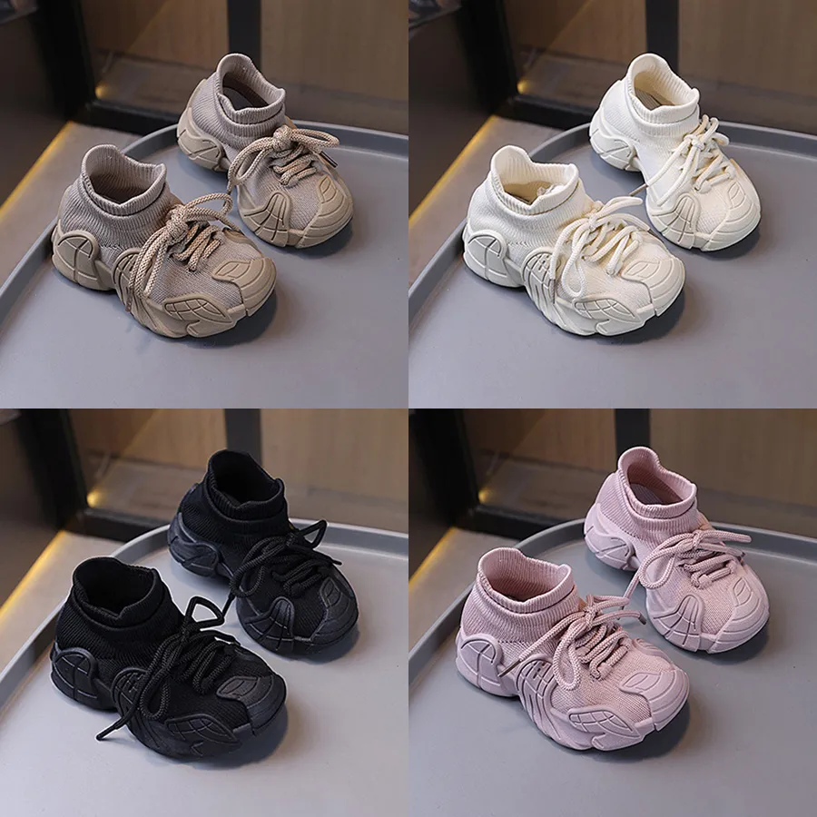 2025 New Sneakers for Kids Fashion Slip on Walking Mesh Platform Socks Boots Happysteps Toddler shoes Big Size Youth_voghion.com