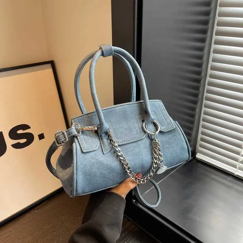 Sacs à bandoulière simples et polyvalents pour femmes, sacs à main classiques à poignée souple, petits sacs à main pour dames, mode printemps, épaule simple Ba241214_voghion.com
