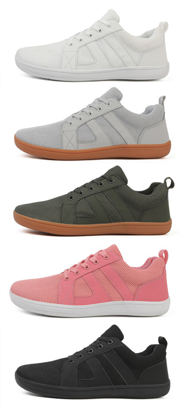 Zapatos deportivos antideslizantes, sueltos y descalzos para hombre, informales, para senderismo, tallas grandes, con punta ancha