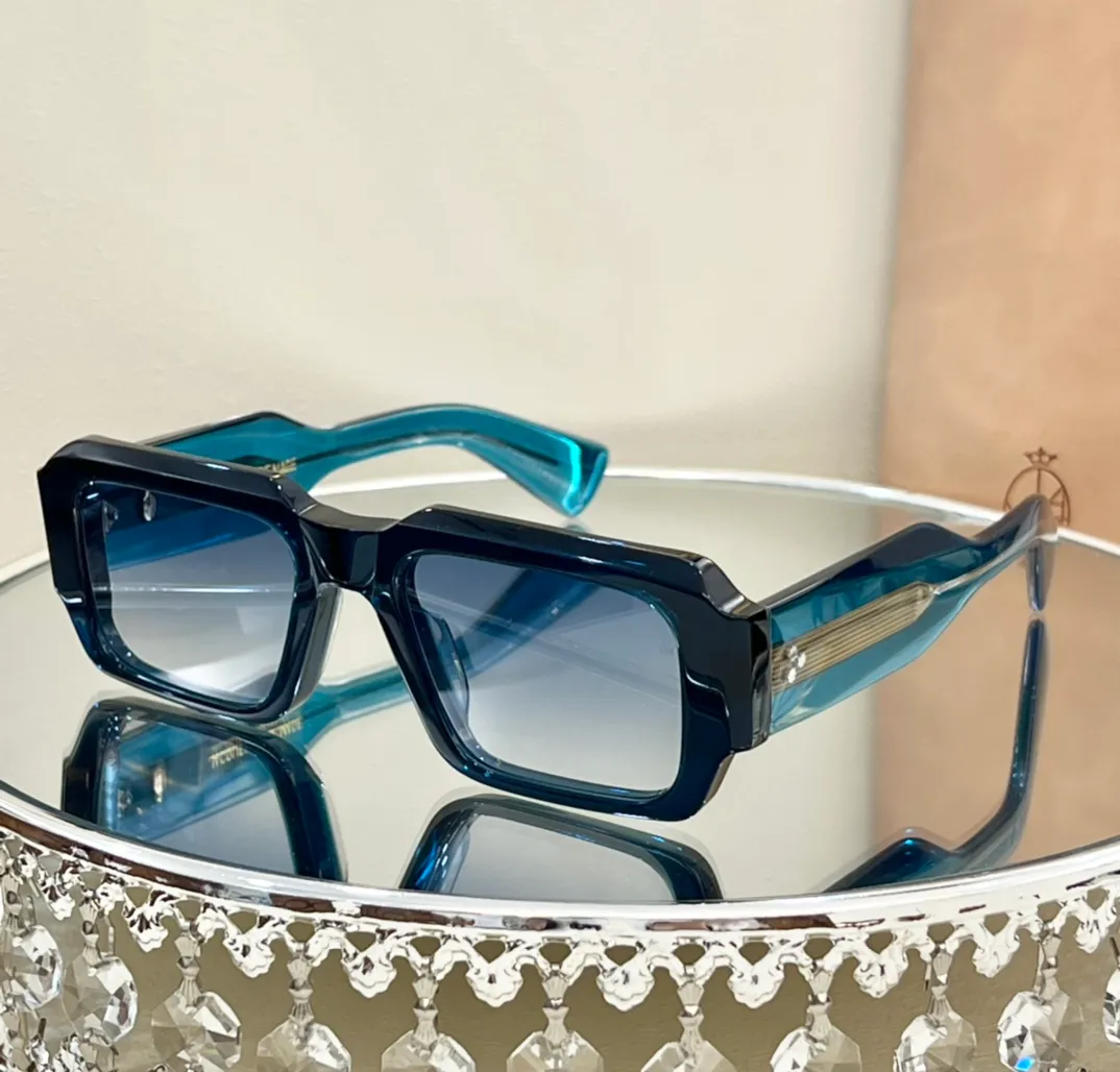 Lunettes de soleil de qualité supérieure Jacques Retro Vintage Cadre rectangulaire en acétate pour hommes Conduite Designer Marie Femmes Mage_voghion.com