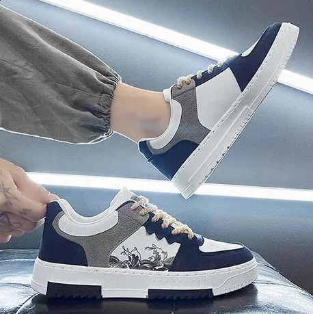 Herren Casual Sicherheit weiß flach Sport Sommer Lauf Freizeit hochwertige Herrenschuhe modische Verkäufe kostenlose Lieferung_voghion.com