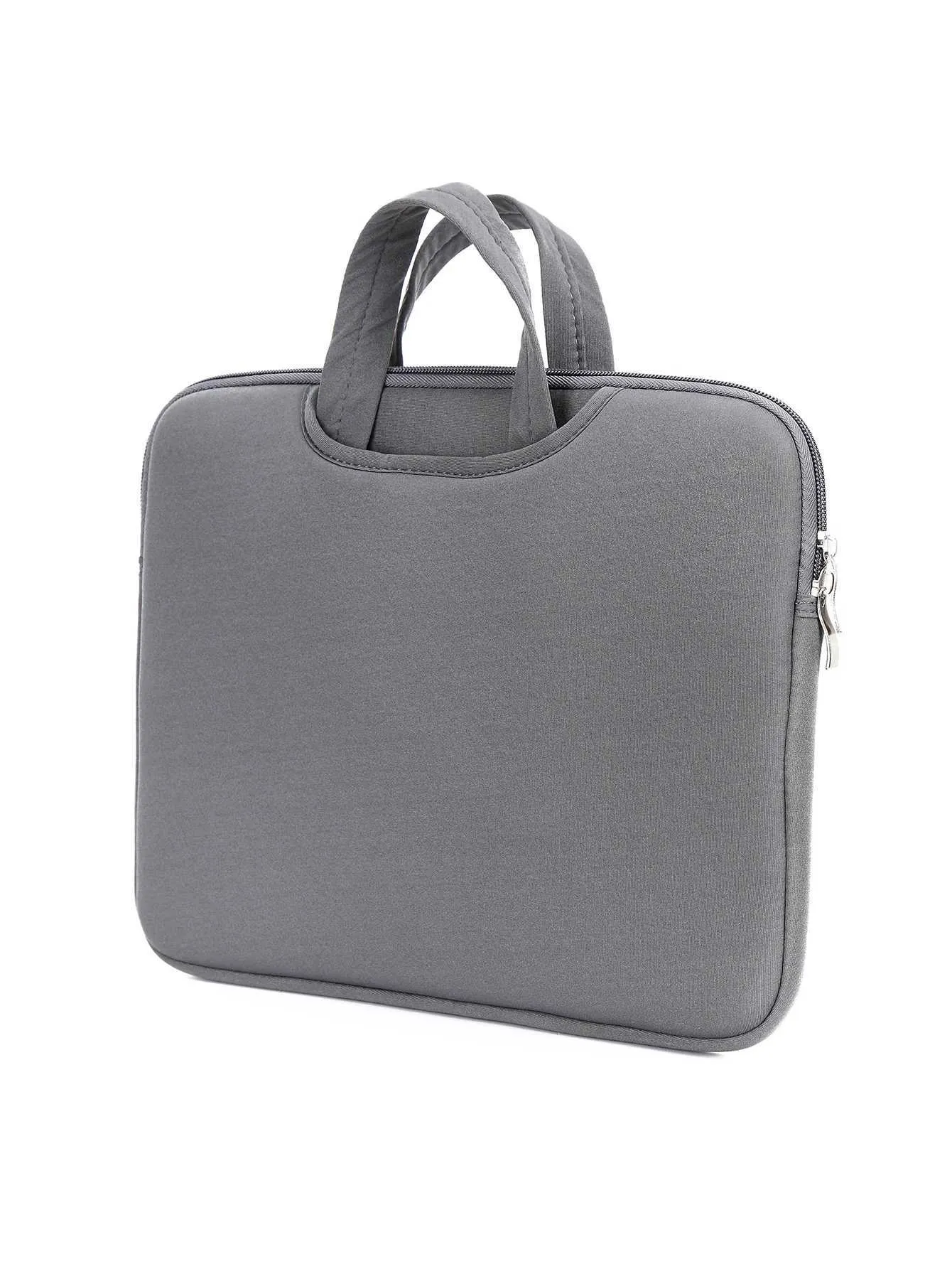 Geantă de 16 și 17 inch cu buzunarul frontal, poate ține mouse-ul Power, spațiu mare, geantă de mână pentru laptop, ușoară, Handba24111_voghion.com