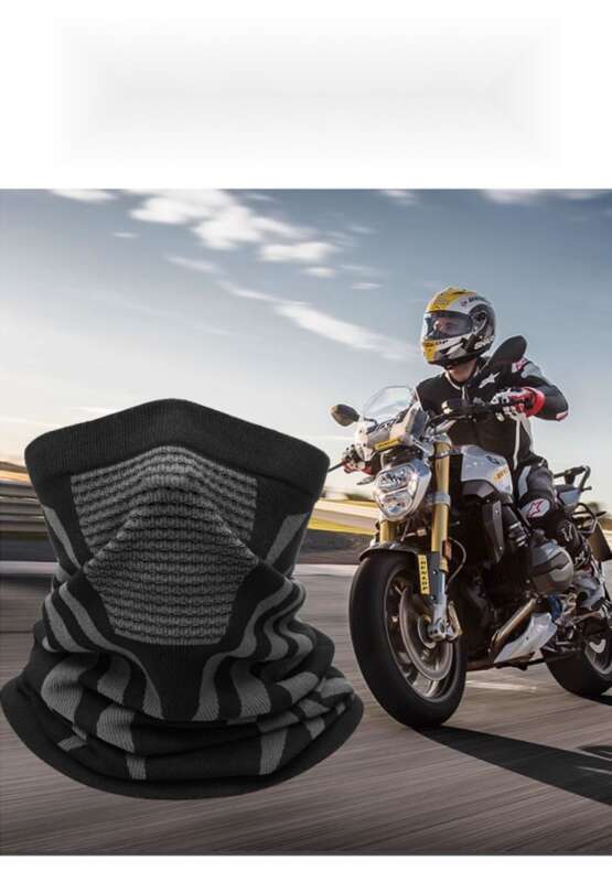 Cycling Warm Mask, Scarf, Wint Windproof Skiing Breathable Face Protection, Motorcycle Men's And Women's Cold Neck_voghion.com